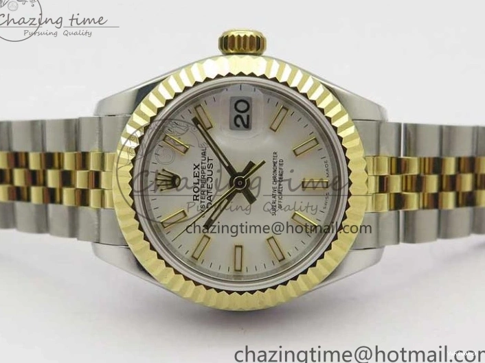 Jubilee SS Maker Datejust Best 279173 BP ETA2671 YG YG Bracelet Edition SS Dial 28mm on White 0112